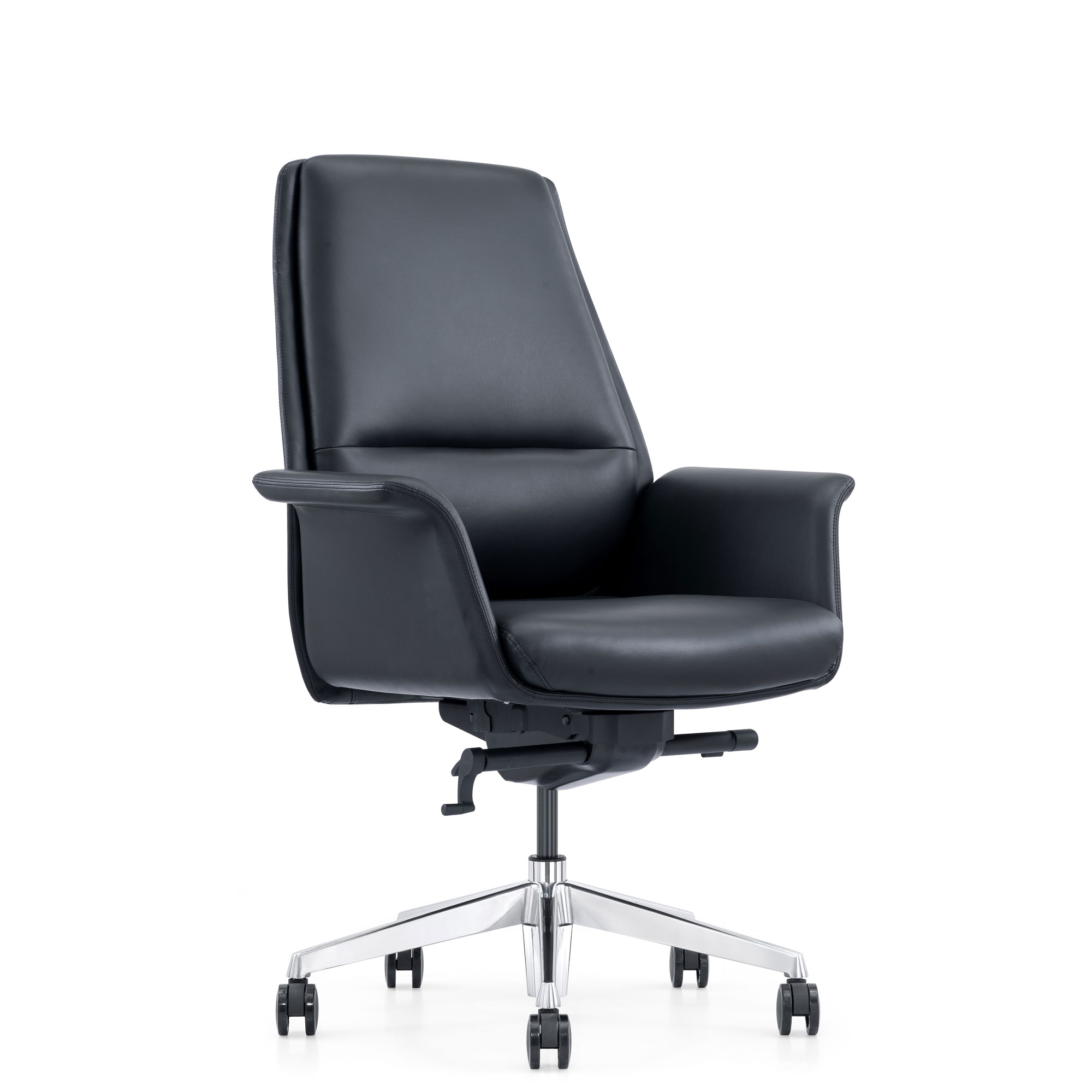 LOD85 Black Leather Chair