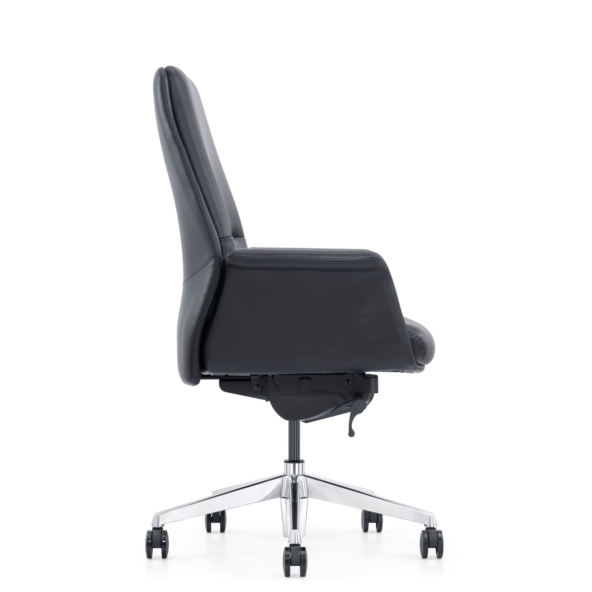 LOD85 Black Leather Home Office Chair