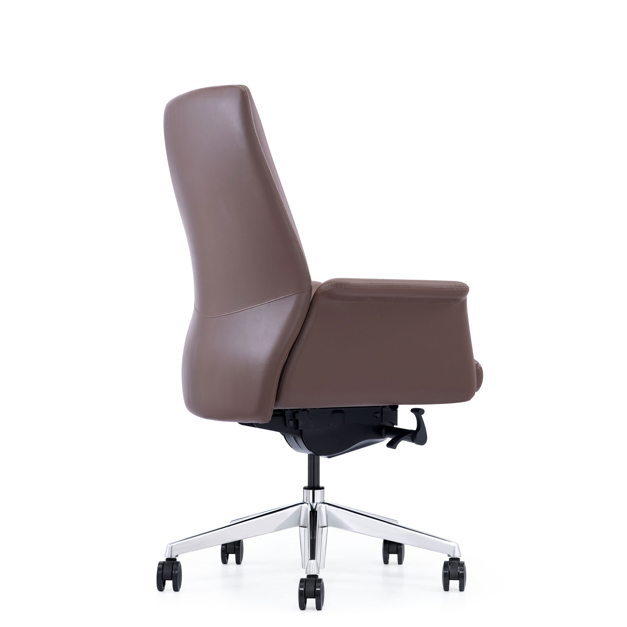 LOD85 Brown Leather Office Chair