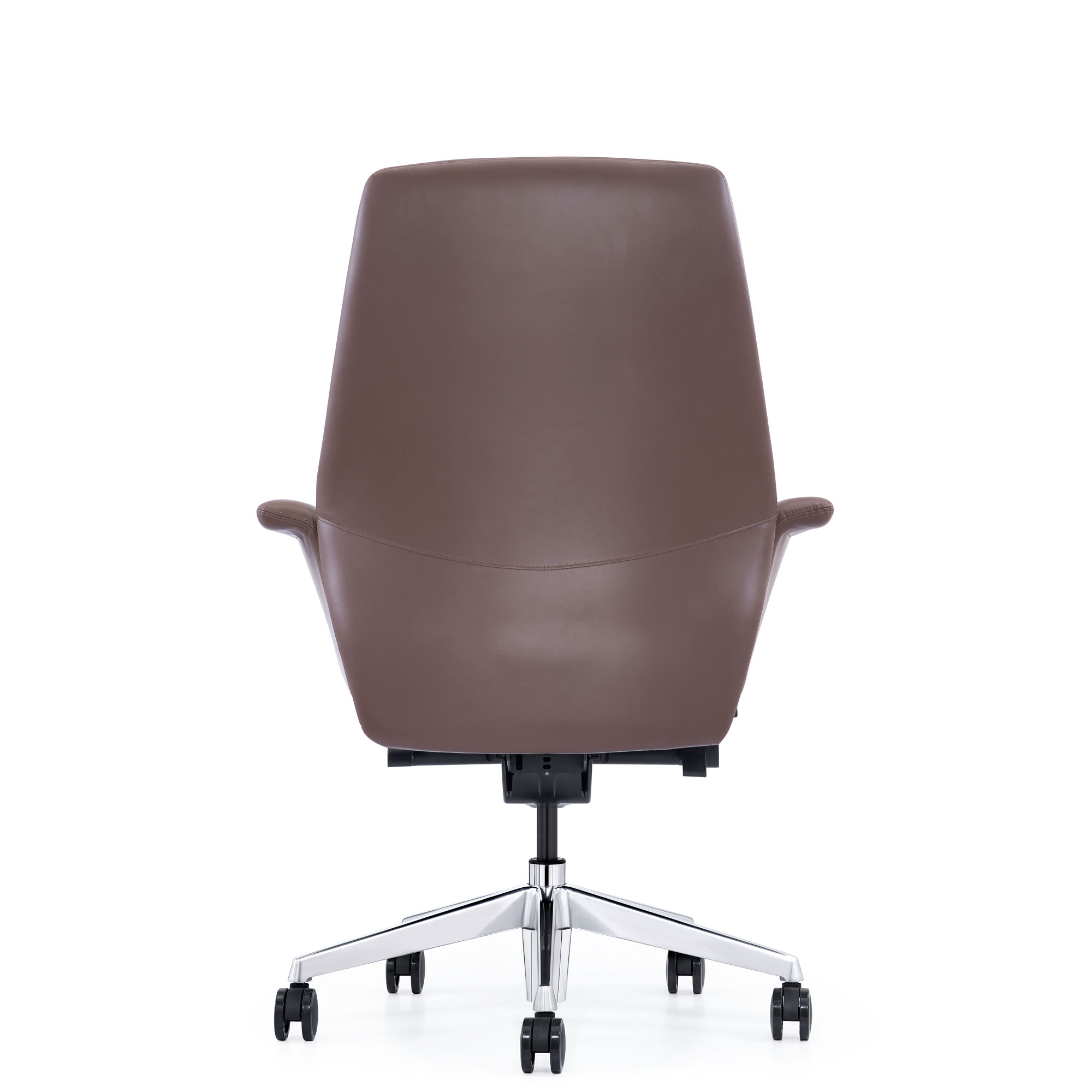 LOD85 Brown Leather Home Office Chair